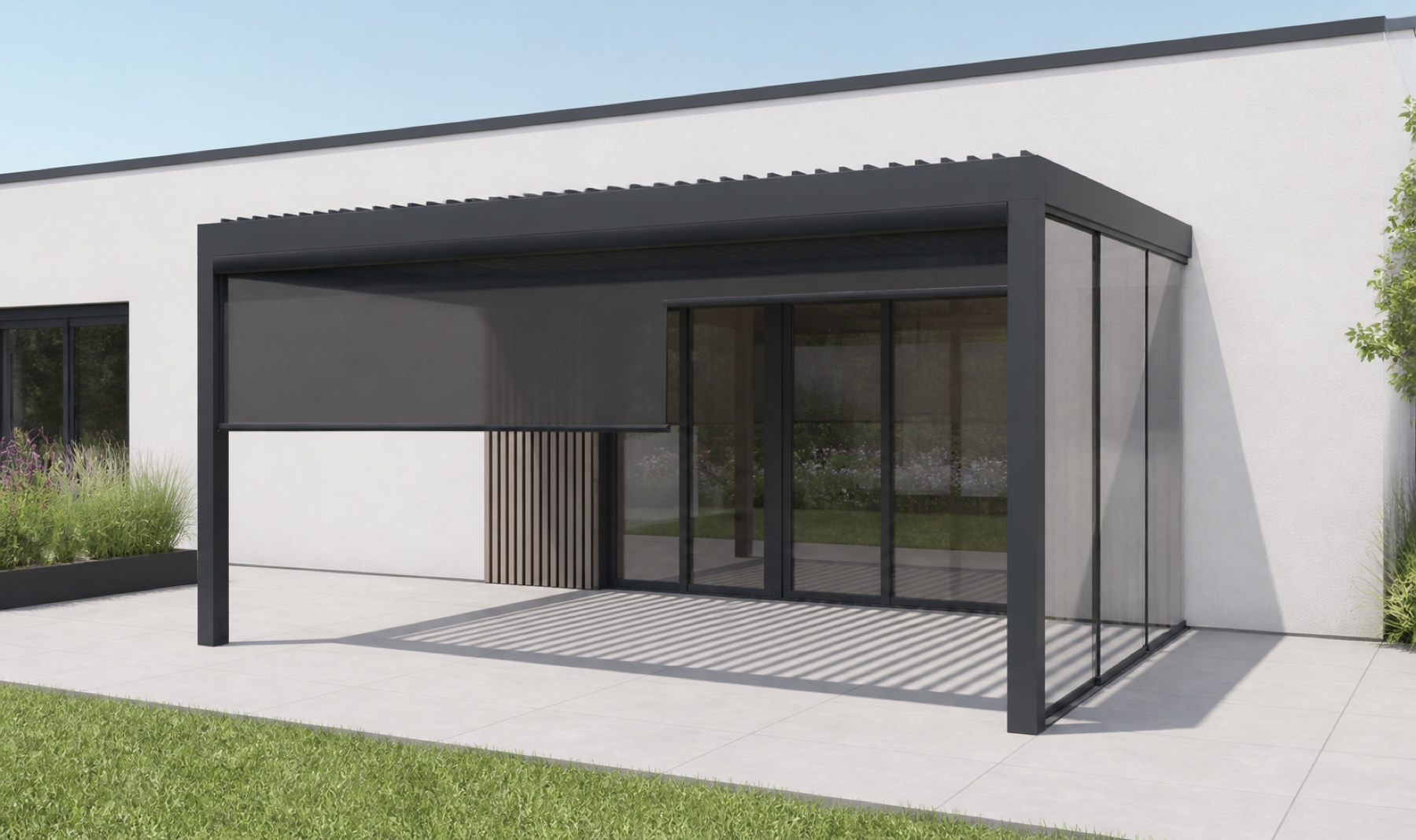 One pergola workflow for sales and installation.